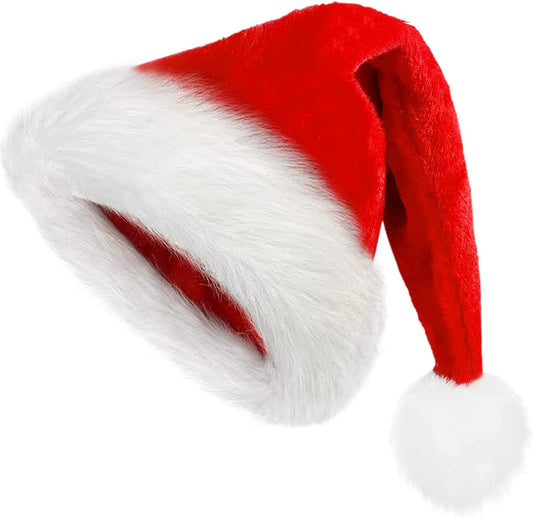 FLUFFY / VELVET CHRISTMAS HAT